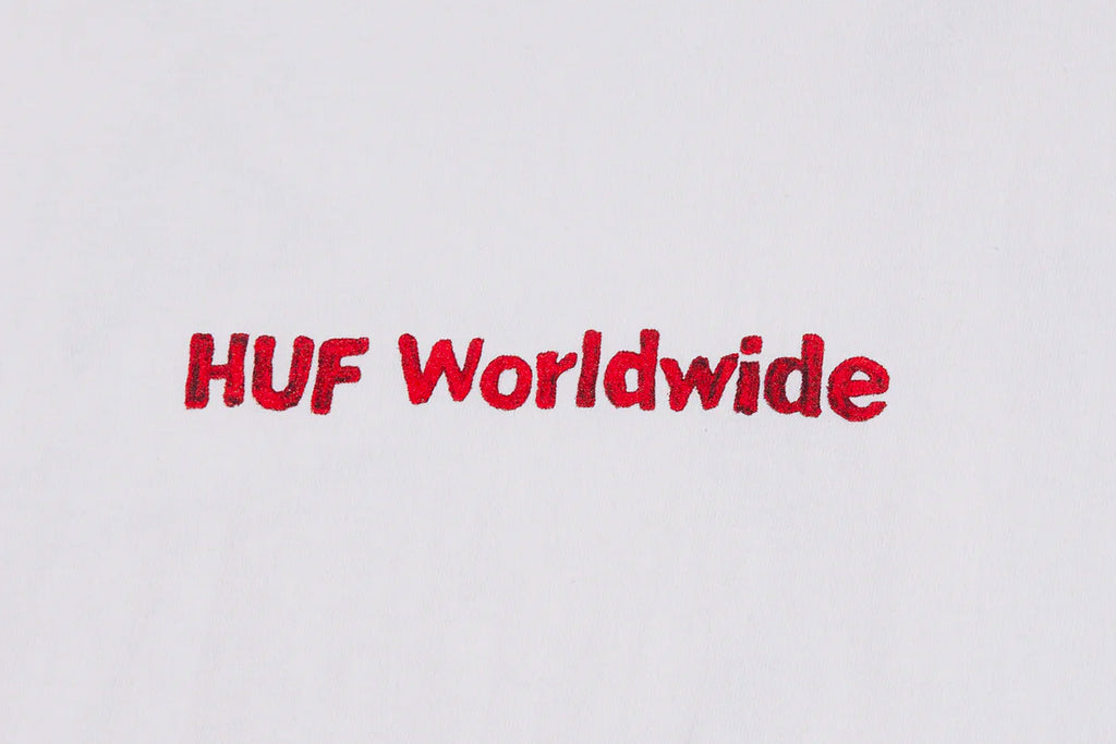 HUF Merida Tee White