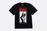 HUF Stax Snap Tee Black