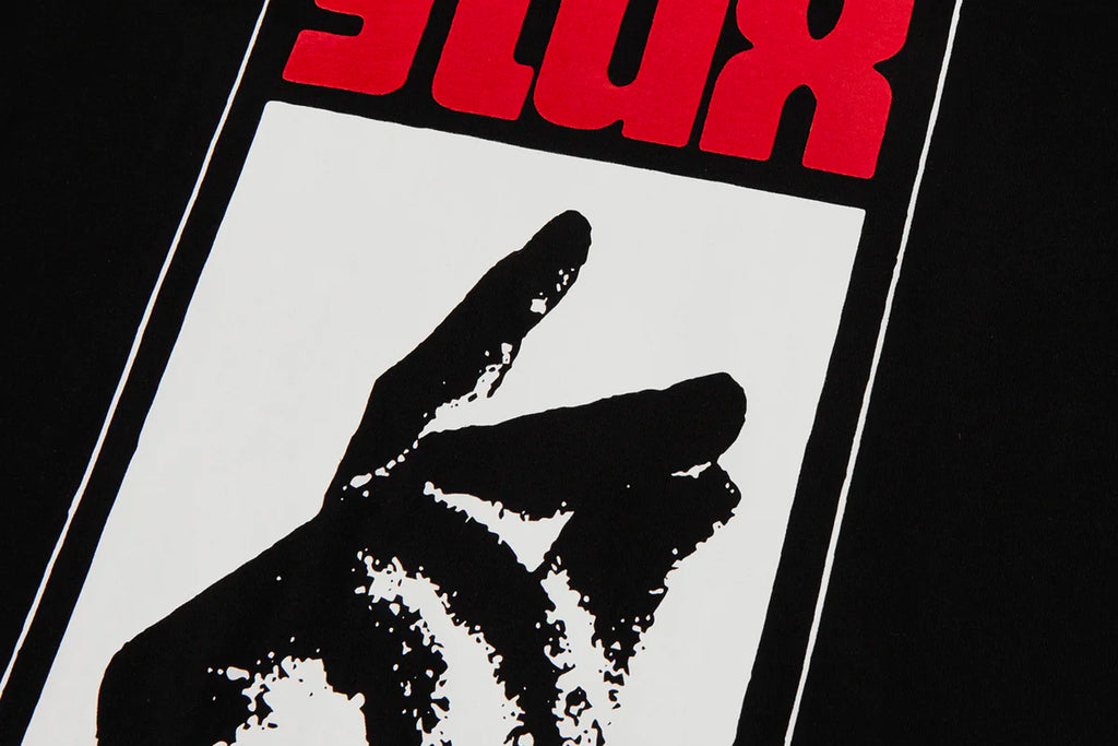 HUF Stax Snap Tee Black