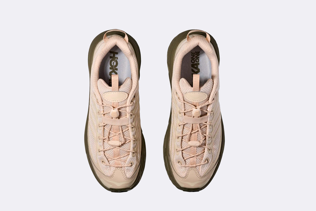 Hoka Mafate Three2 Oat milk / Eucalyptus