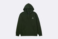 Huf Set Hoodie Hunter Green