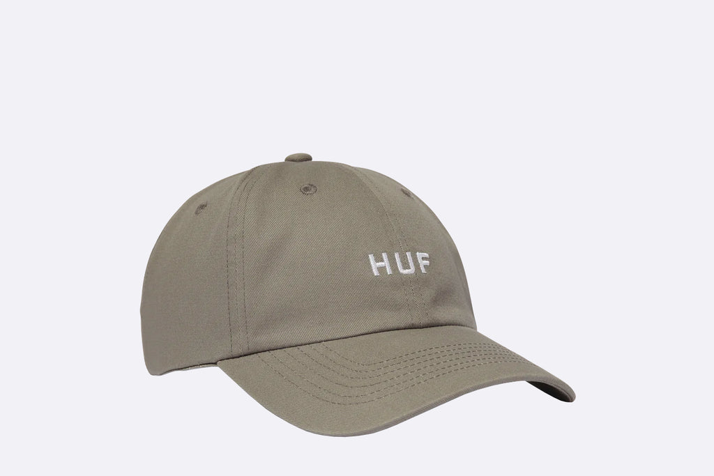 Huf Set Og CV 6 Panel Hat Light Grey