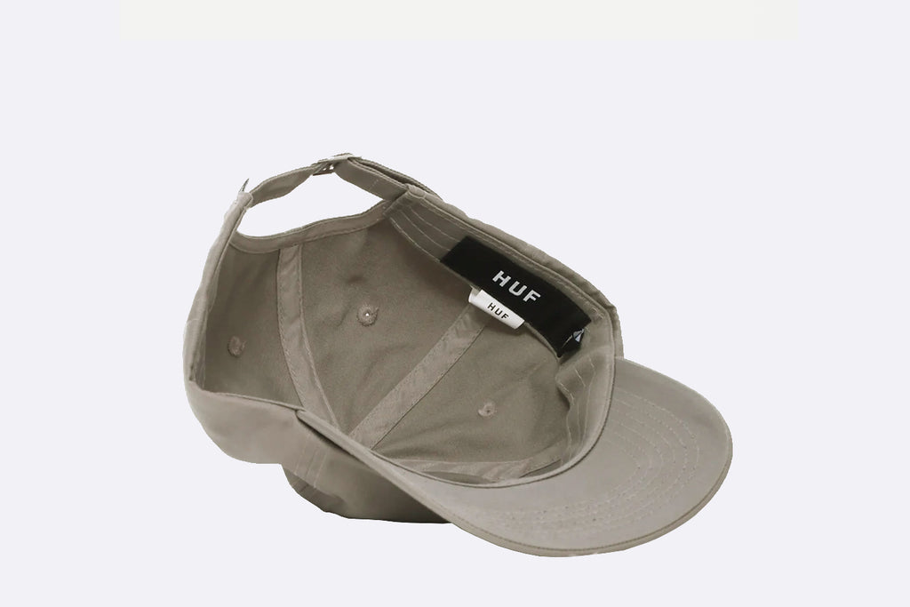 Huf Set Og CV 6 Panel Hat Light Grey