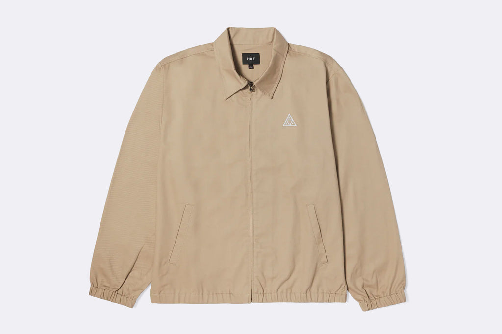 Huf Set Shop Jacket Stone