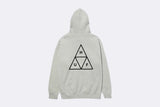 Huf Set Triple Triangle Hoodie Heather Grey