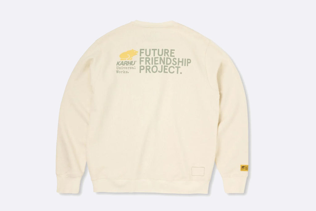 Karhu X Universal Works Classic Crew Sweatshirt Ecru
