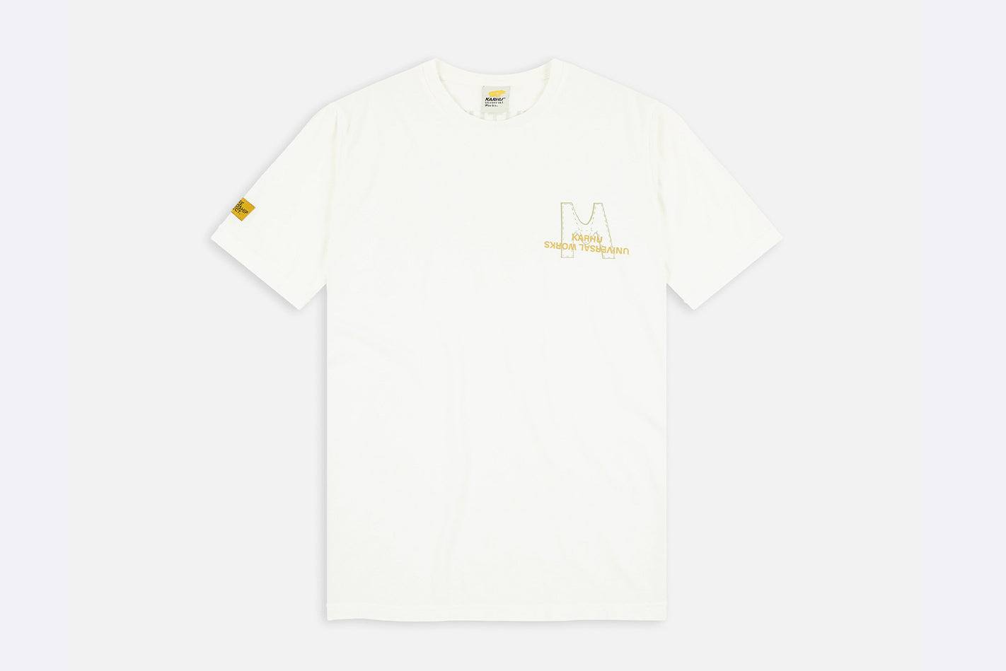 Karhu X Universal Works Print T-Shirt Ecru