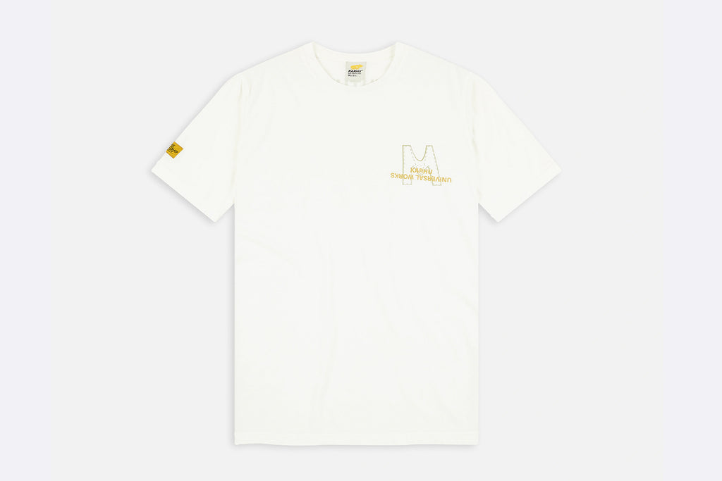 Karhu X Universal Works Print T-Shirt Ecru