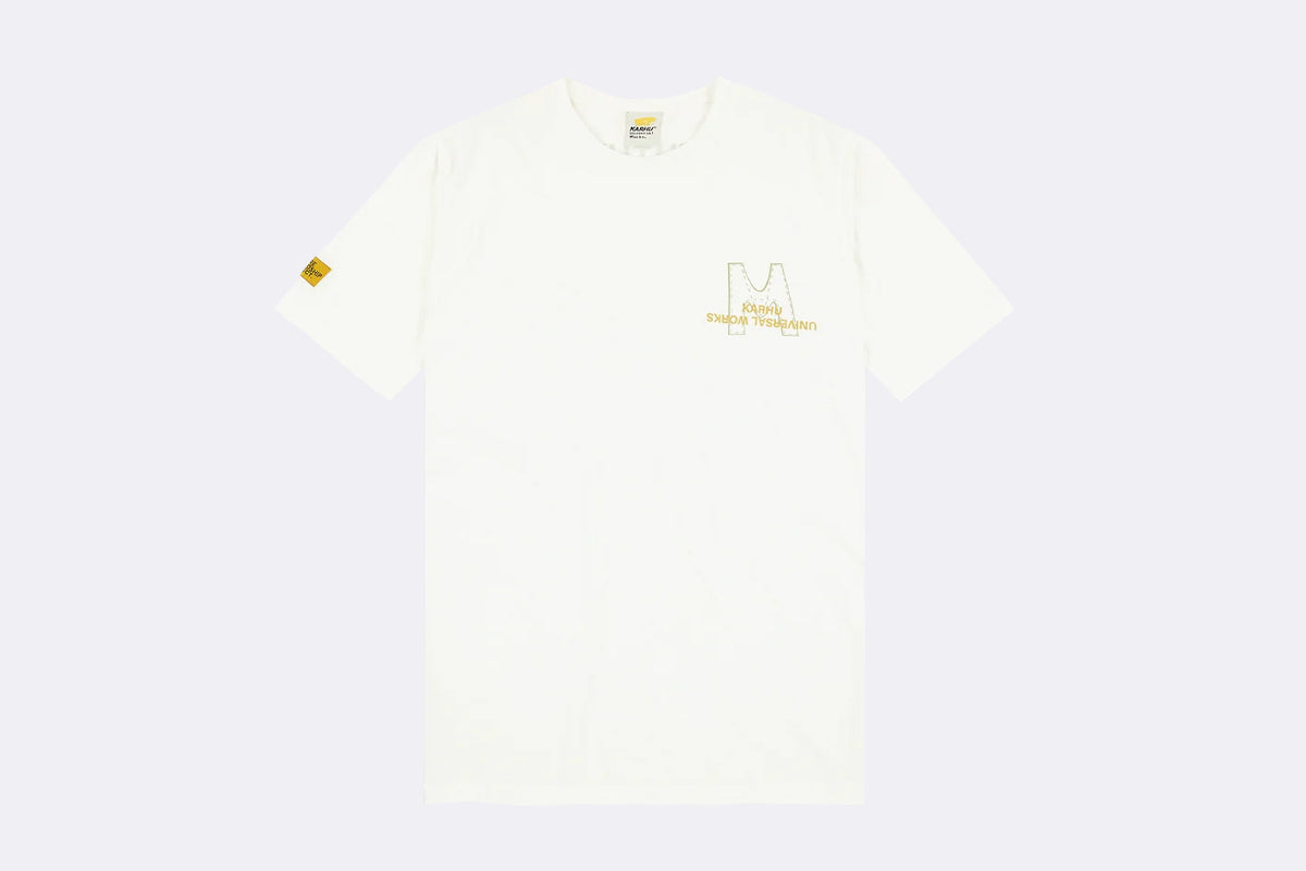 Karhu X Universal Works Print T-Shirt Ecru