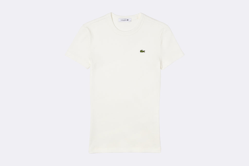Lacoste Wmns Tee-shirt Blanc