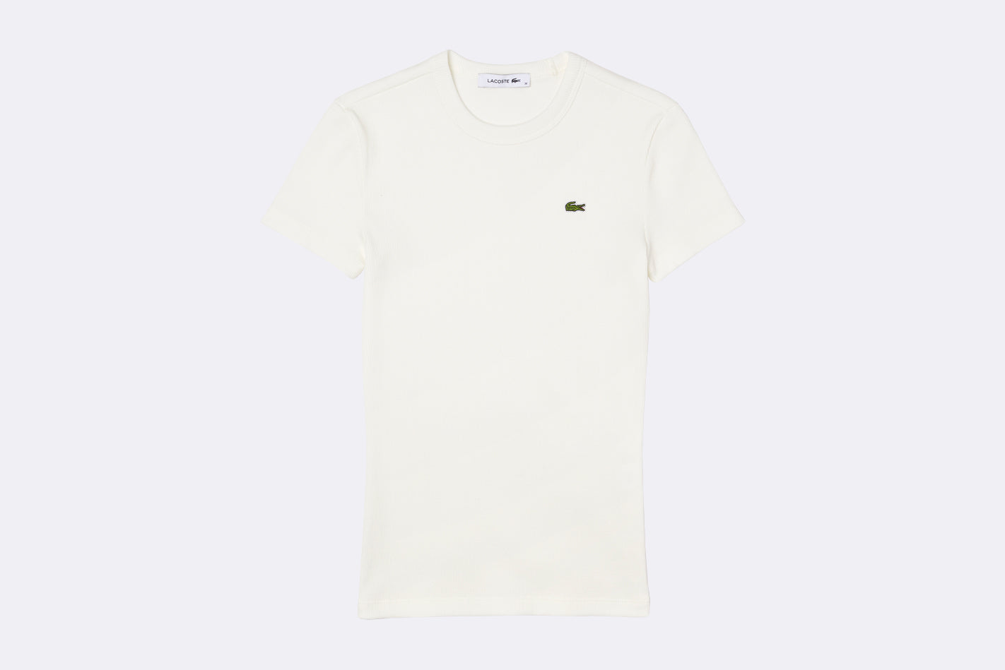 Lacoste Wmns Tee-shirt Blanc