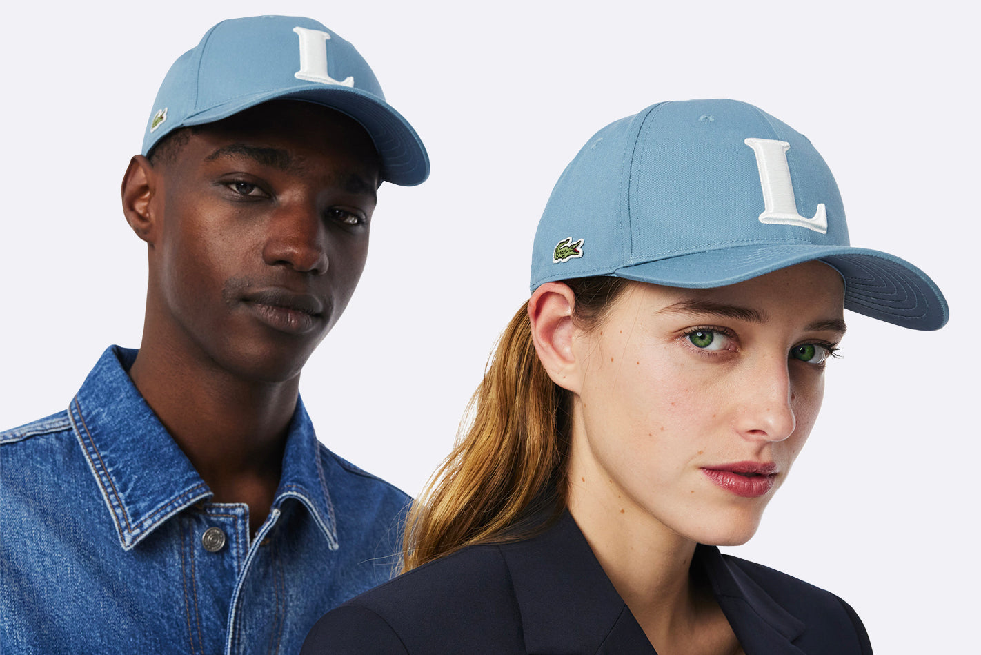 Lacoste Baseball cap with 3D embroidery Limestone