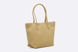 Lacoste Concept Small Zip Tote Bag Brown