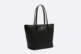 Lacoste Concept Small Zip Tote Bag Black