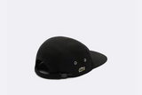Lacoste Girolle Organic Cotton Piqué Cap Black