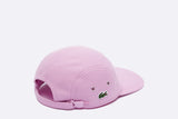 Lacoste Girolle Organic Cotton Piqué Cap Pink