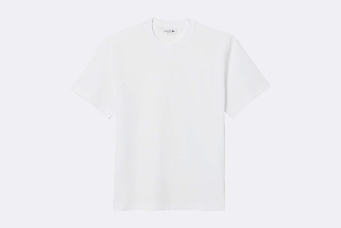 Lacoste Heritage Tee White