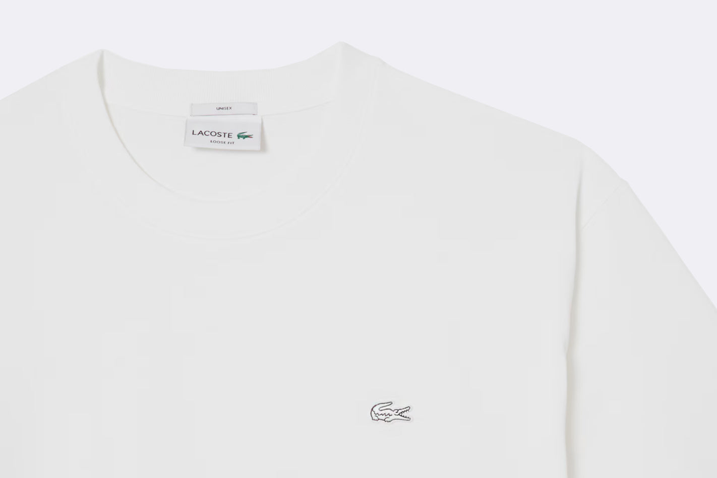 Lacoste Loose Fit Tee Shirt White