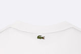 Lacoste Loose Fit Cotton Jersey Print T-shirt White