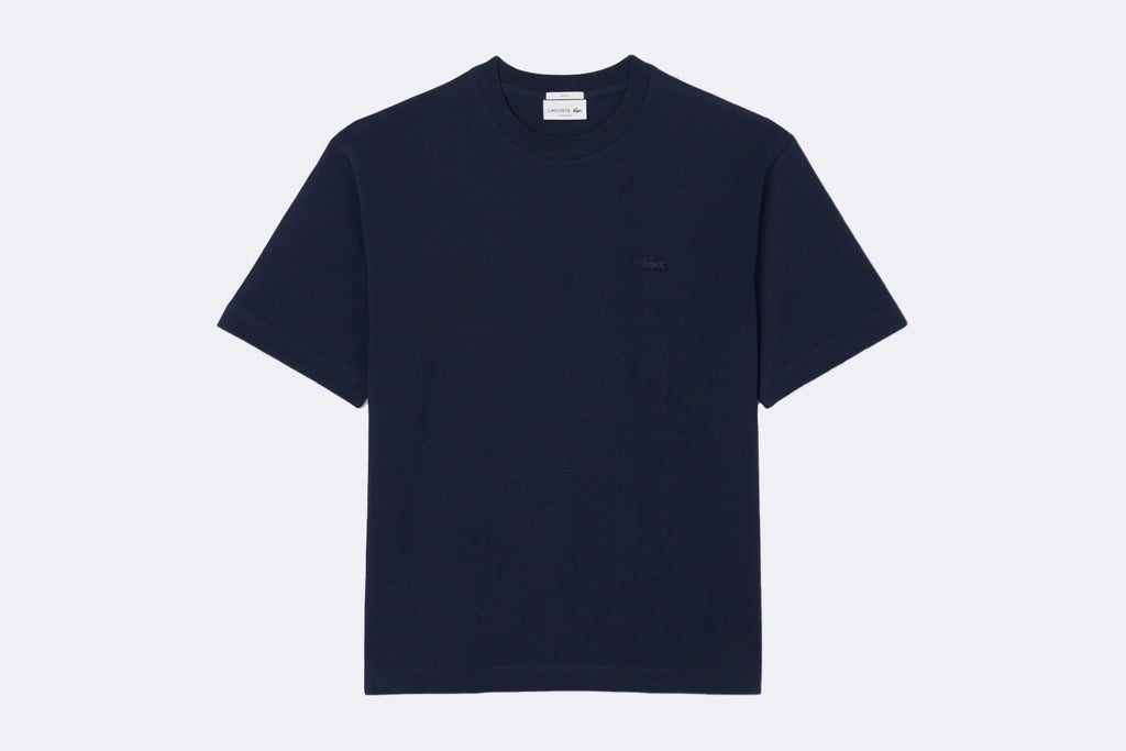 Lacoste Loose Fit Tee Shirt Navy Blue