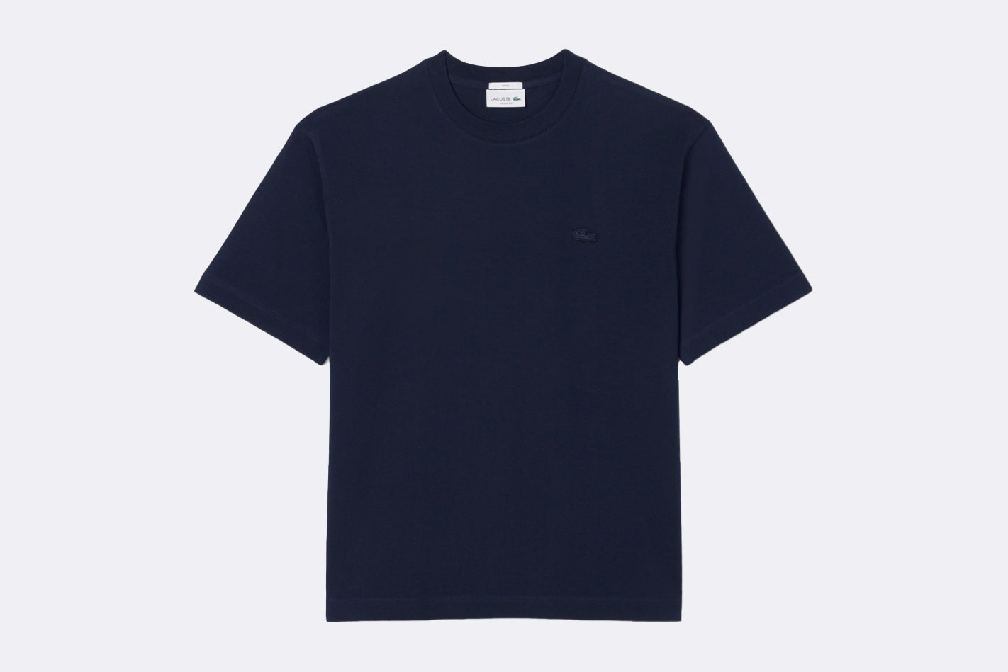 Lacoste Loose Fit Tee Shirt Navy Blue