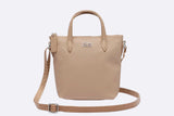 Lacoste Mini tote bag L.12.12 Concept Simpy Taupe