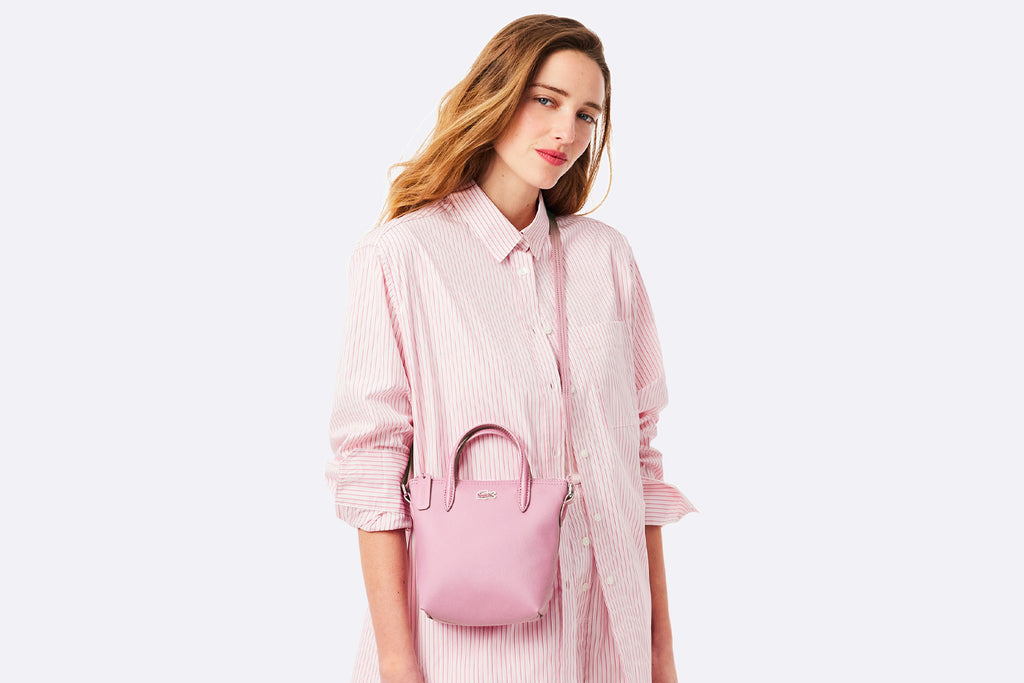 Lacoste Mini tote bag L.12.12 Concept Peony