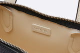 Lacoste Anna Petit Pique XS Shopping Bag Noir Farine