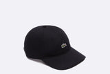 Lacoste Organic Cotton Twill Cap Black