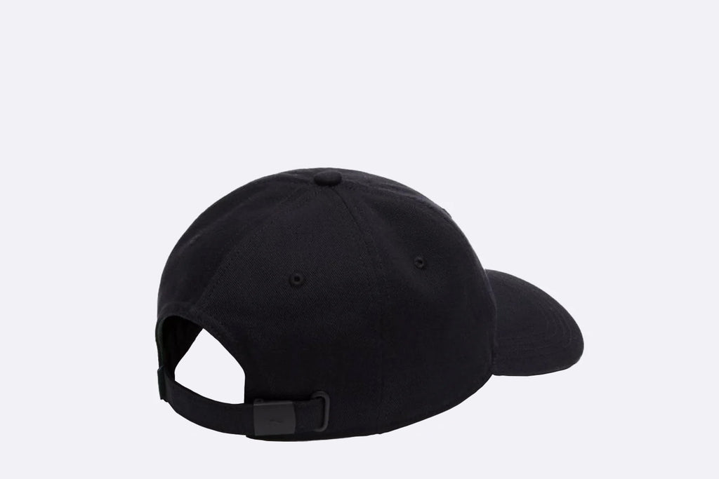 Lacoste Organic Cotton Twill Cap Black