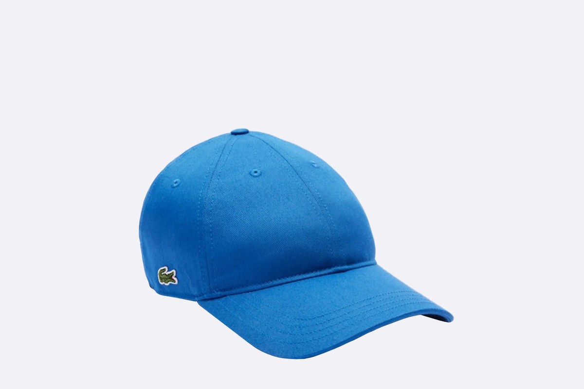 Lacoste Organic Cotton Twill Cap Blue