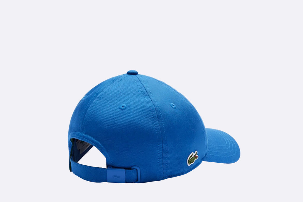 Lacoste Organic Cotton Twill Cap Blue