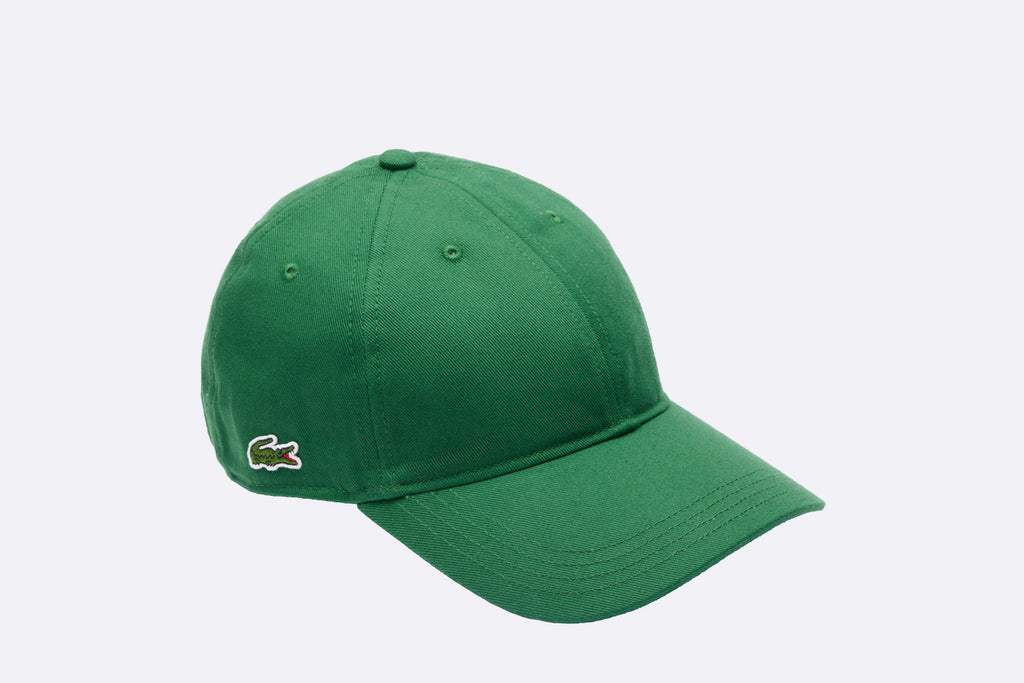 Lacoste Organic Cotton Twill Cap Green