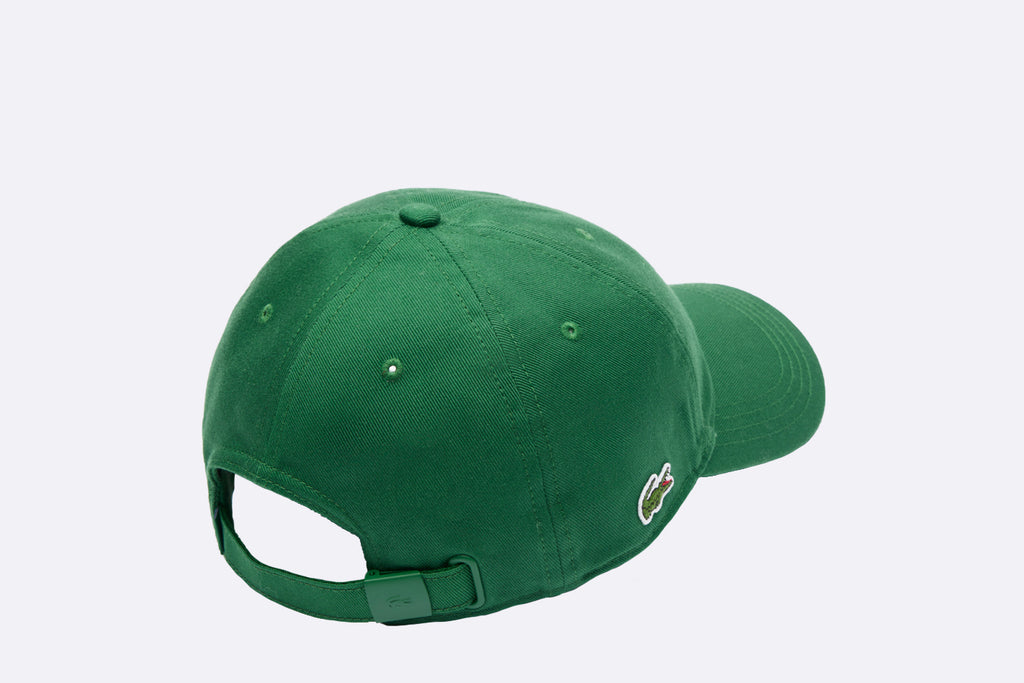 Lacoste Organic Cotton Twill Cap Green