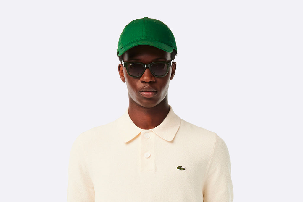Lacoste Organic Cotton Twill Cap Green