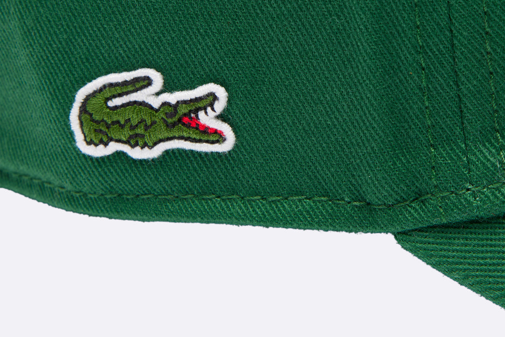 Lacoste Organic Cotton Twill Cap Green
