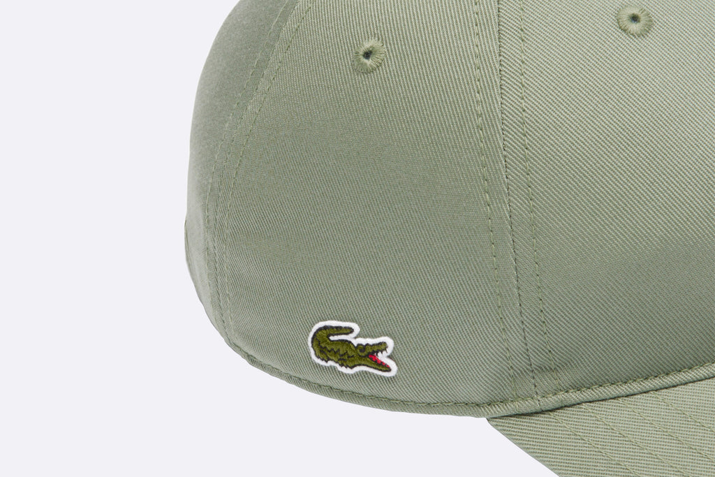 Lacoste Organic Cotton Twill Cap Thyme