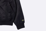 Lacoste Padded Showerproof Archive Badge Bomber Jacket Black