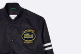 Lacoste Padded Showerproof Archive Badge Bomber Jacket Black