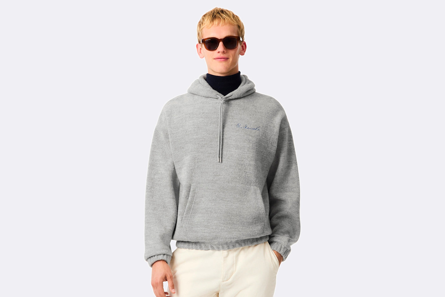 Lacoste Sweatshirt Silver Chine