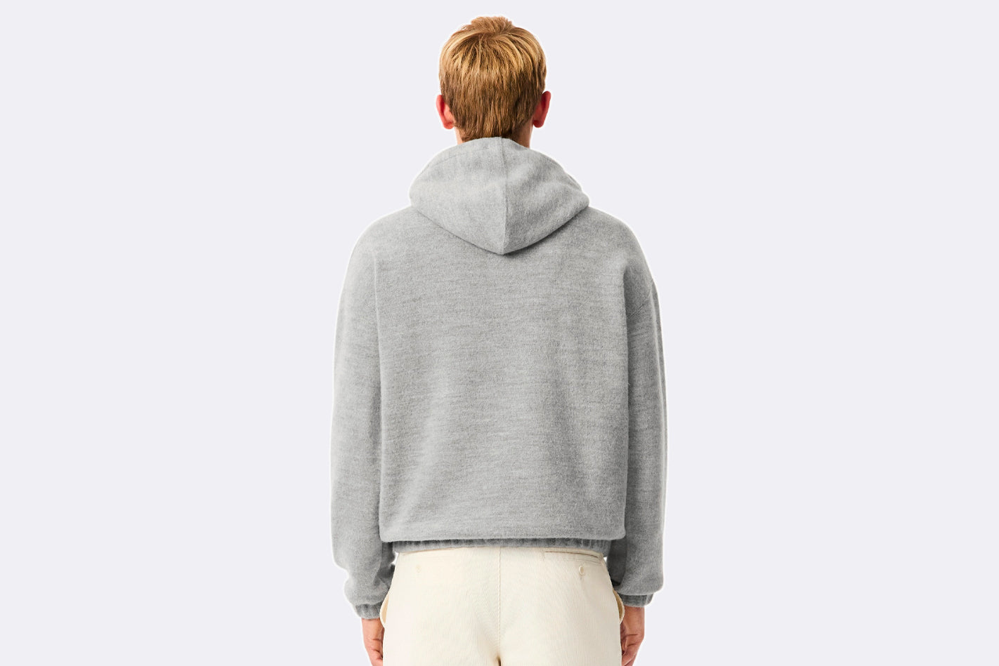 Lacoste Sweatshirt Silver Chine