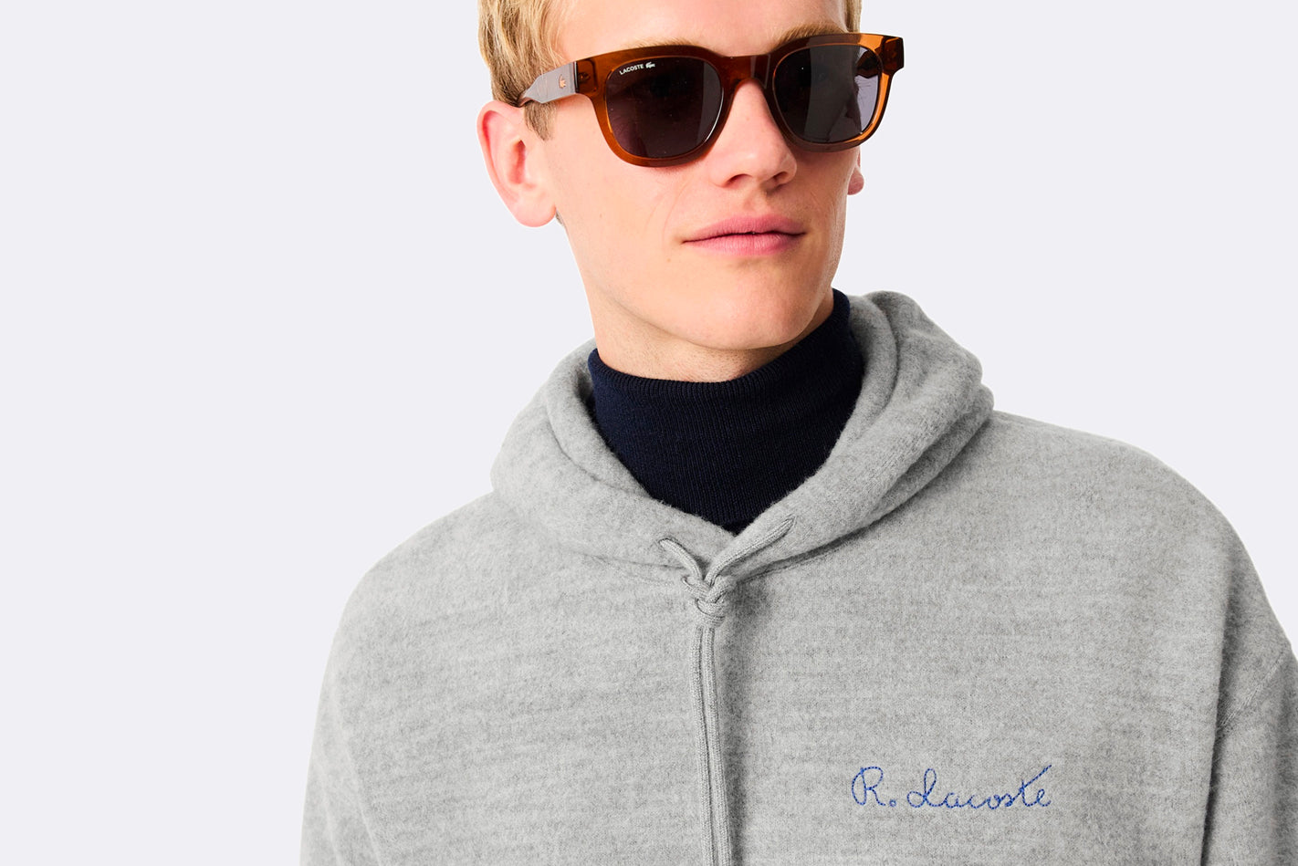 Lacoste Sweatshirt Silver Chine