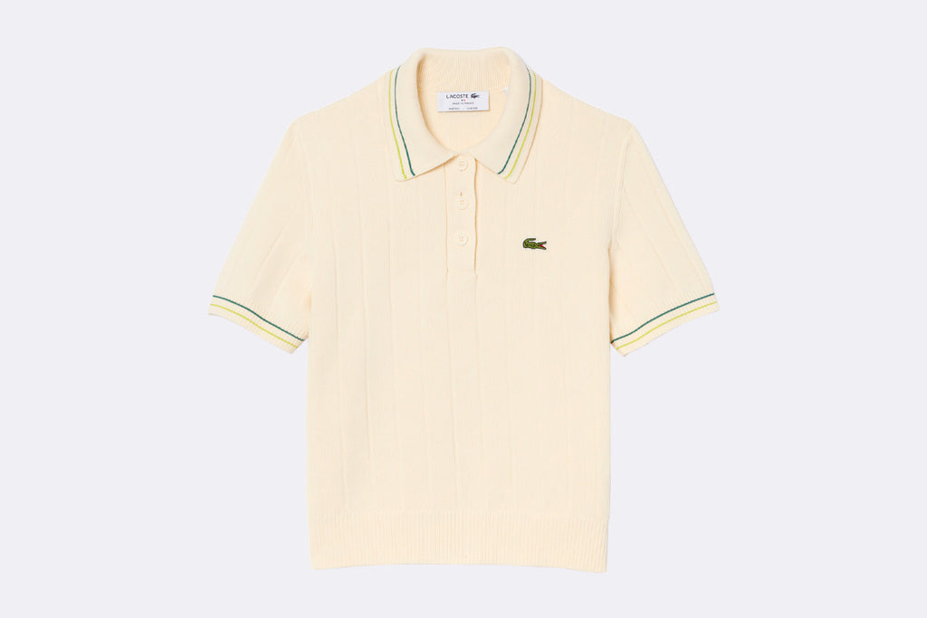 Lacoste Wmns Ribbed Cotton Polo
