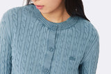 Lacoste Wmns Knitted Sweater Washed Limestone