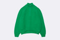 Lacoste Wmns Zip Neck Pearl Rib Wool Sweater