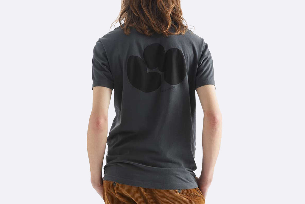 Loreak Mendian Chewing Dot T-shirt Grey