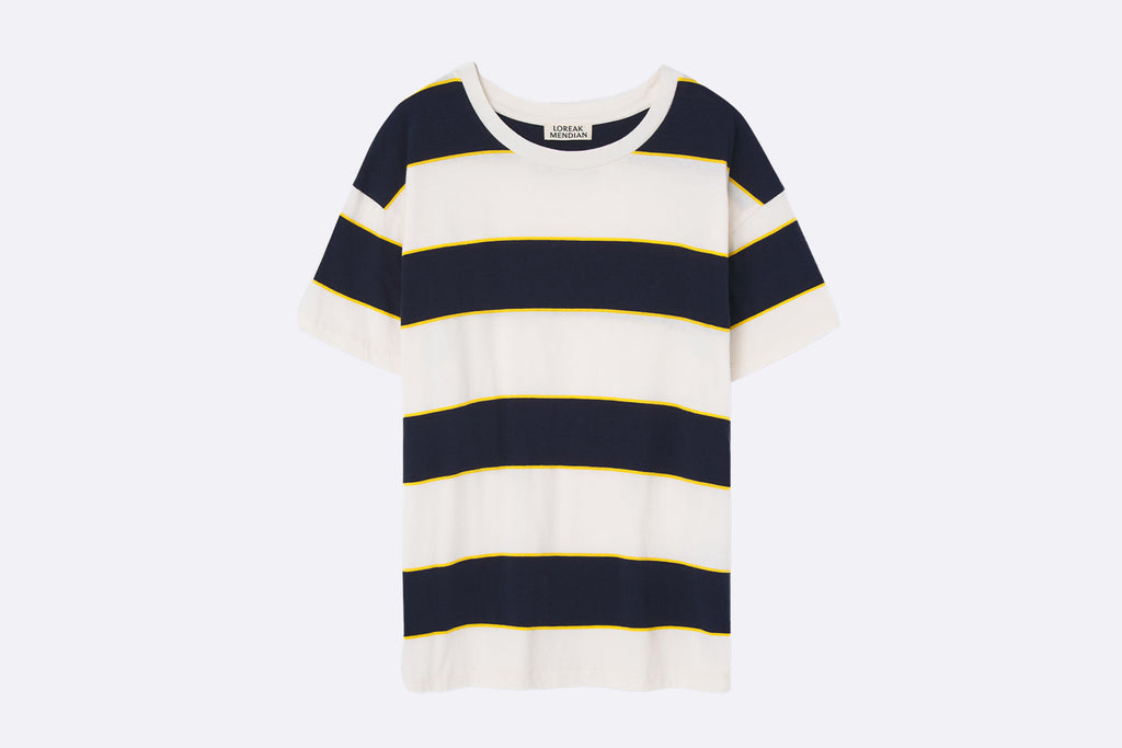 Loreak Mendian Ibarre T-Shirt Navy
