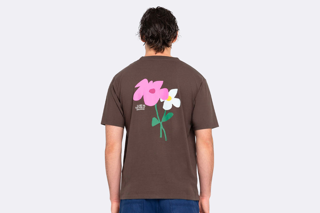 Loreak Mendian Ramo T-Shirt Dark Chocolate