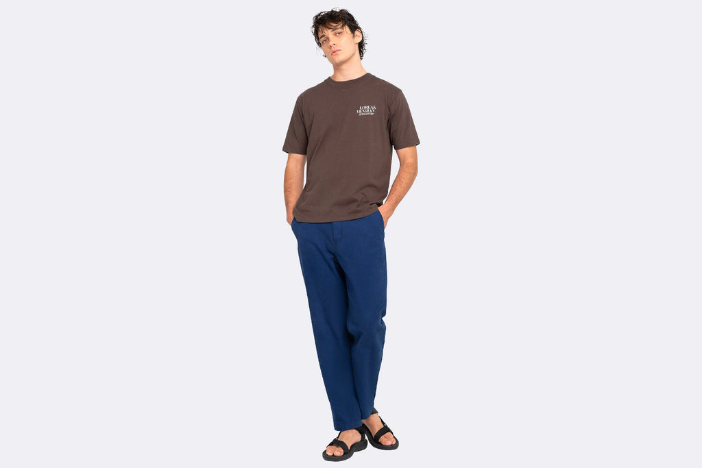 Loreak Mendian Ramo T-Shirt Dark Chocolate