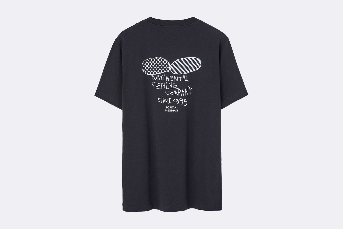 Loreak Mendian Tximeleta T-Shirt Anthracite
